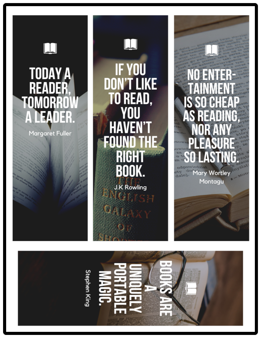 Author Quotes Bookmarks Vol I